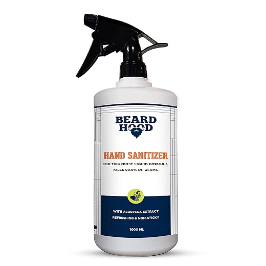 Beardhood Hand Sanitizer Spray (1000ml)