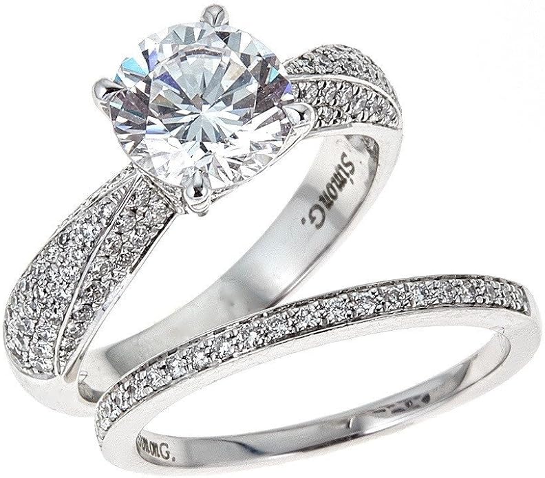 D'amati Fine Jewelry Simon G. 18K White Gold