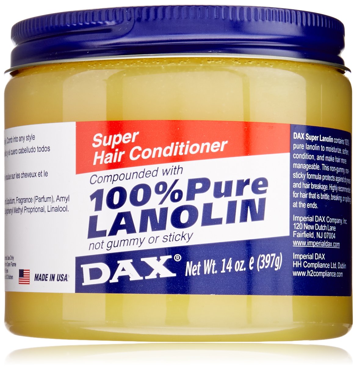 Dax Super Lanolin Hair Conditioner, 14 Ounce