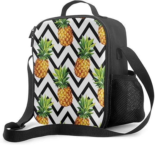 pineapple backpack and lunch box