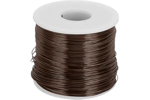 MECCANIXITY 20 Gauge Anodized Aluminum Craft Wire Bendable Bonsai Training Wire 771 Feet 0.8mm for Sculpting Crafts Wreath Fl