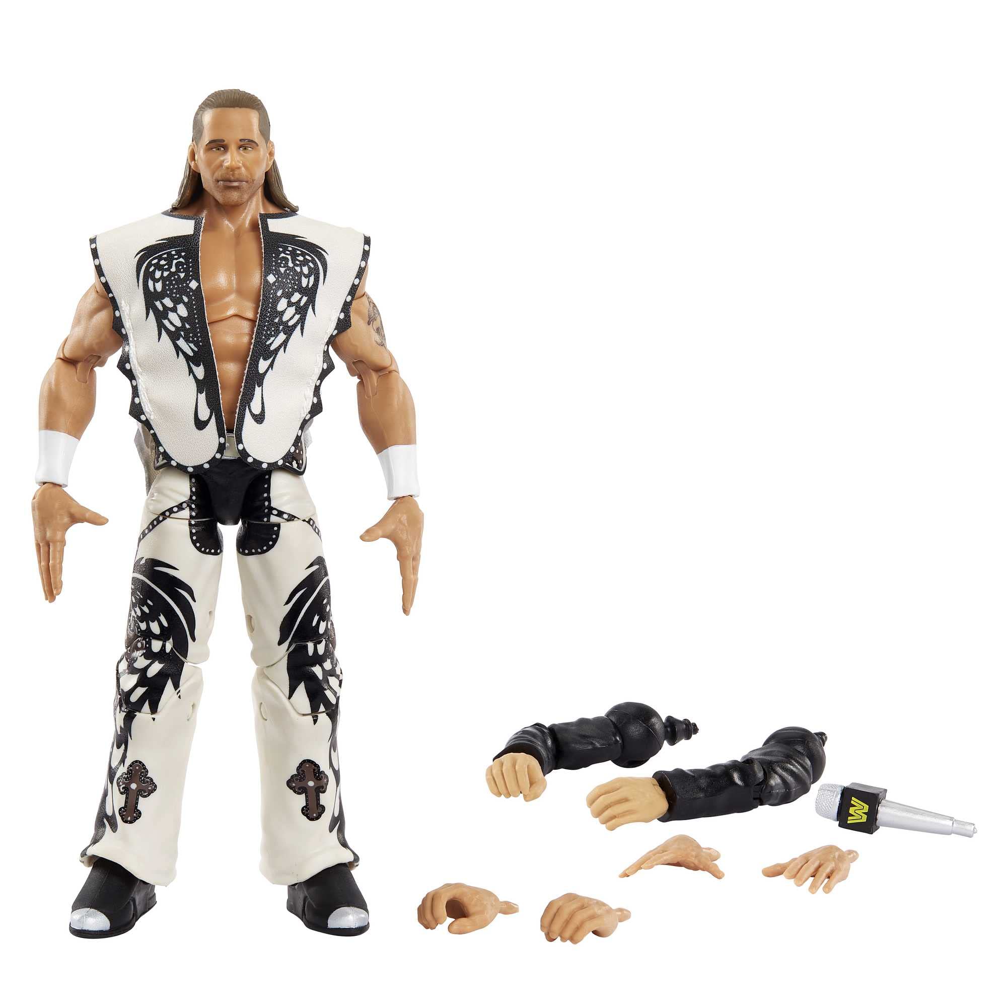 WWE HJF07 Elite Action Figure Characters, Multicolour