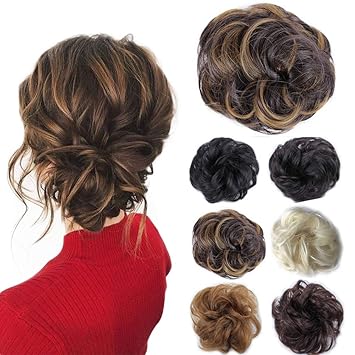 Amazon Com Hair Bun Hairpieces Scrunchies Donut Hair Extensions