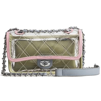 transparent crossbody jelly bag