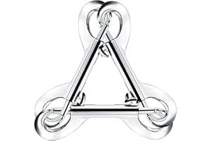 SKNONO Double Ended Bolt Snap Hook,3.5" Zinc Alloy Metal Clips Key Holder,Trigger Chain Clips, Pack of 12