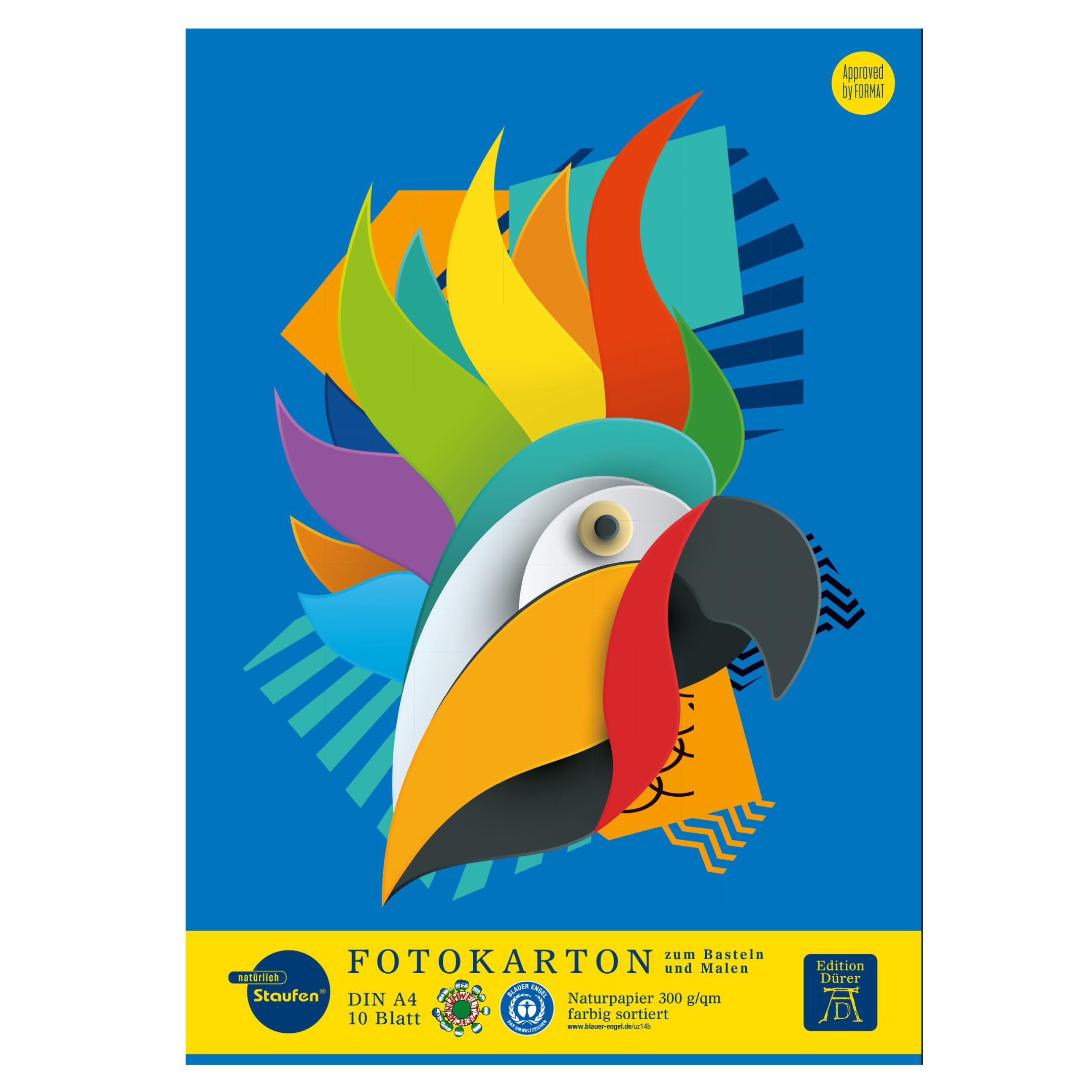 Edition Durer and Sketch Books Card Pad A4 10 Sheets 300 g 053636000 Cartridge Pad