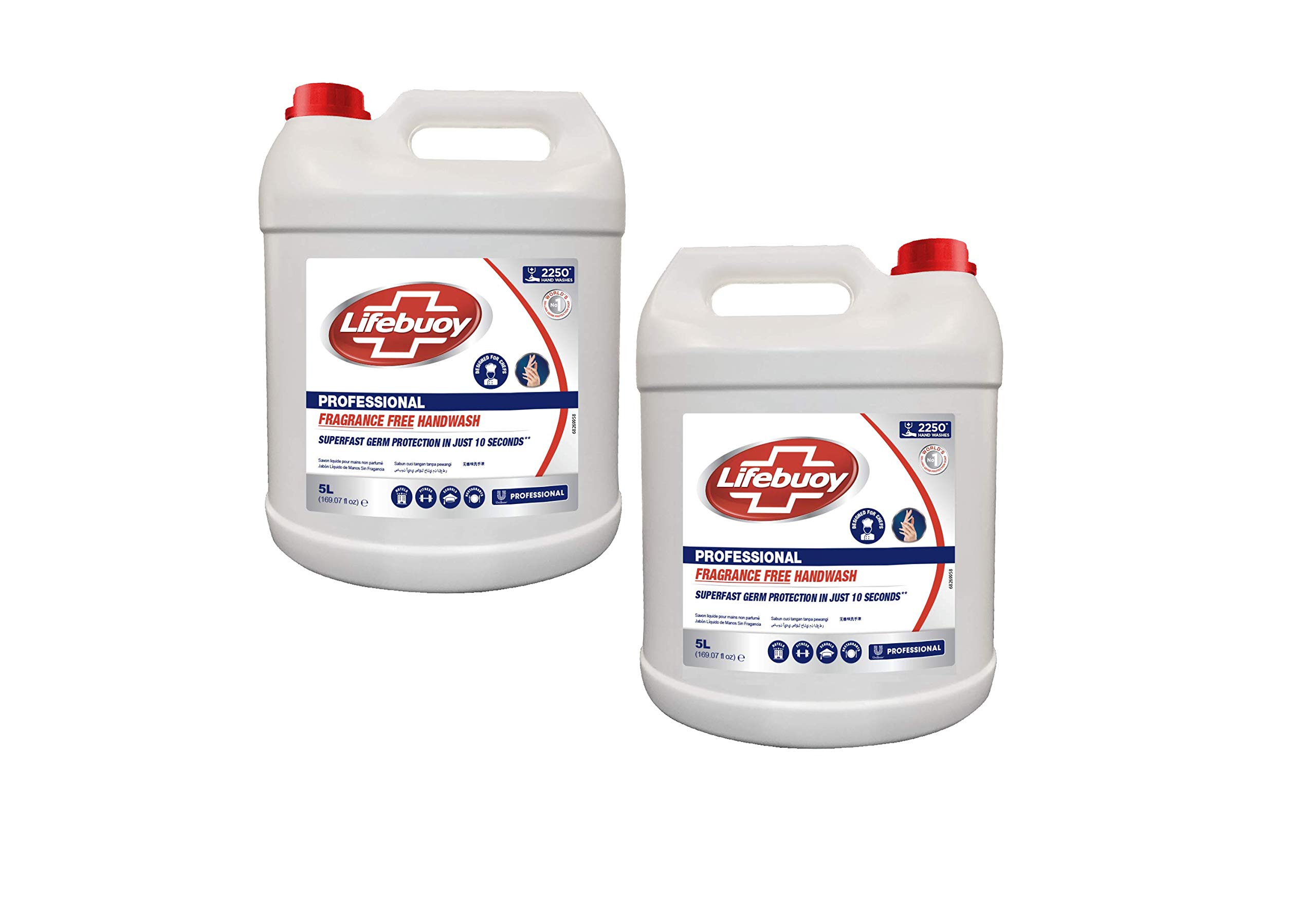 Lifebuoy Professional 5L Fragrance Free HandWash (Pack of 2)