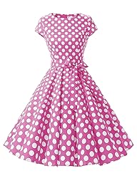 Dressystar Women's Vintage 1950s Audrey Cocktail