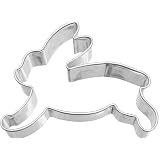 Birkmann RBV 160958 – Set Di 6 Stampini Per Biscotti Di Pasqua – Formine In Acciaio (Pulcino, Coniglio, Uovo, Carota, Farfalla)