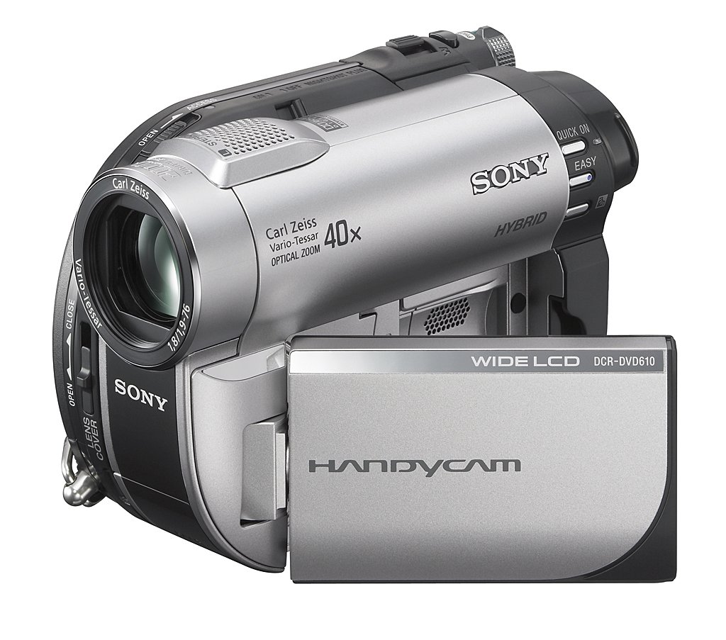Amazon.com : Sony DCR-DVD610 DVD Handycam Camcorder with 40x Optical Zoom  (Discontinued by Manufacturer) : Dvd Digital Camcorders : Camera & Photo