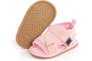 GAISUM Baby Girls Boys Summer Sandals Unisex Infant Premium Soft Anti-Slip Rubber Sole Toddler Outdoor Beach Walking Shoes
