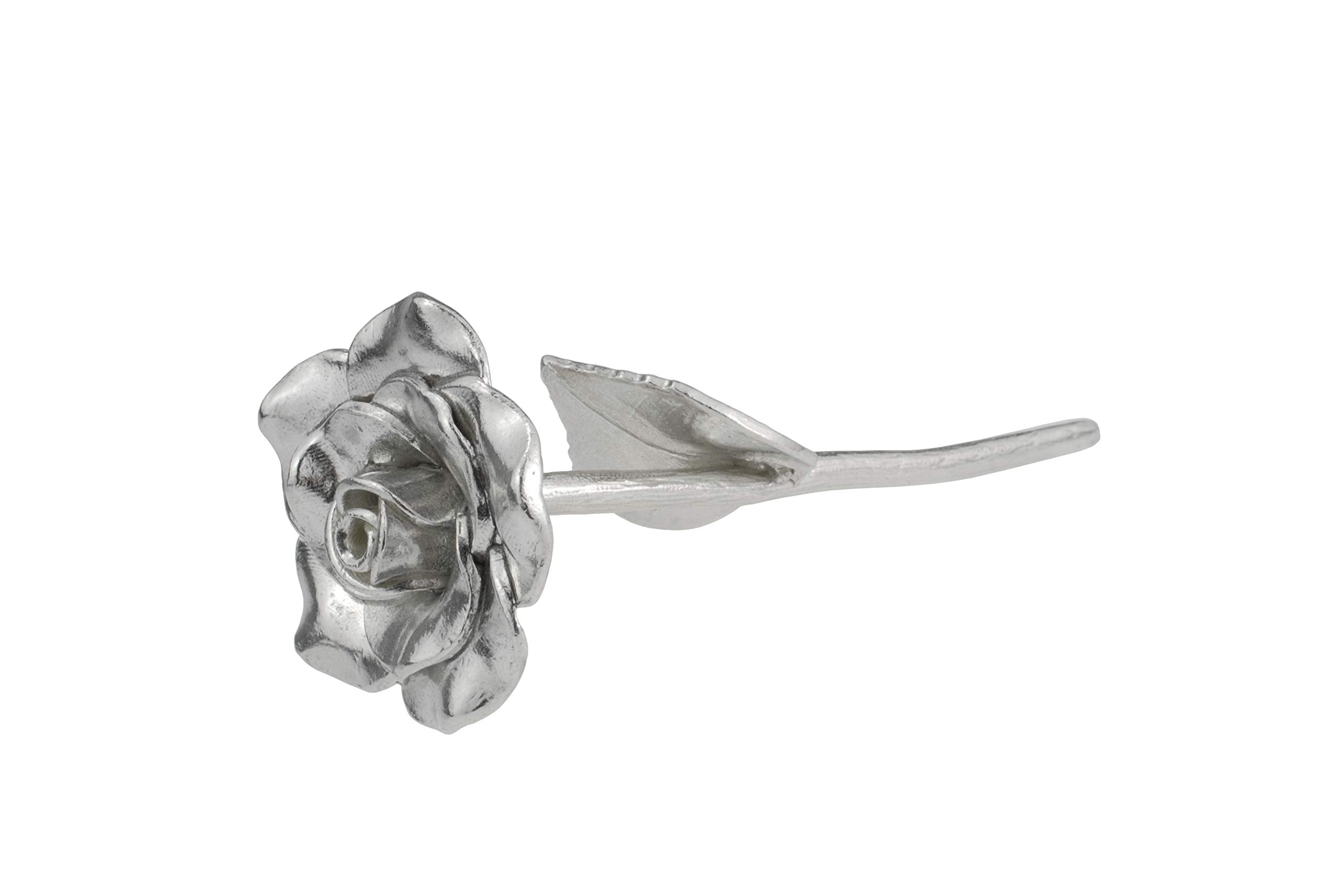 Pirantin 17 Year Anniversary Metal Rose That Lasts Forever Like Your Love - 17th Idea