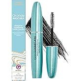Grande Cosmetics GrandeMASCARA Conditioning Peptide Mascara – Buildable Extreme Volume & Length – Long-Lasting & Clump-Free Black – Lash & Extension Friendly