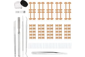 Professional Ingrown Toenail Removal Kit, Ingrowing Toenail Corrector Remover Tool Sets with Correction Tape Strips Plaster f