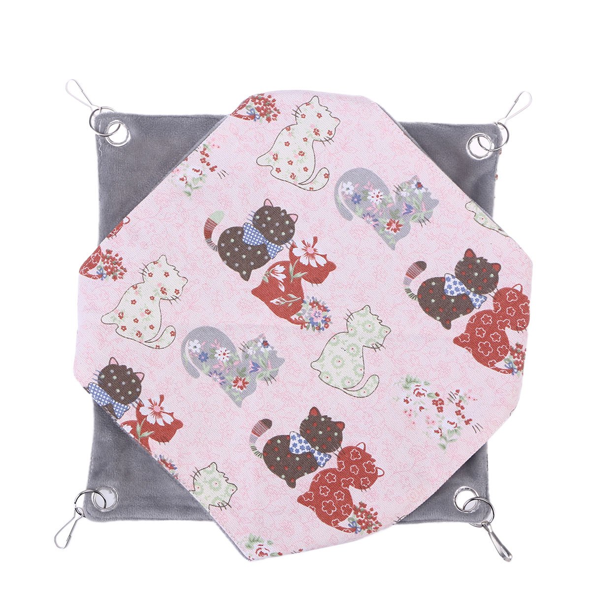 POPETPOP Amaca Pet Piccola Appeso Materasso Scoiattolo Letto Doppio Strato per Criceto Scoiattolo Guinea Pig Taglia S Prezzi offerta