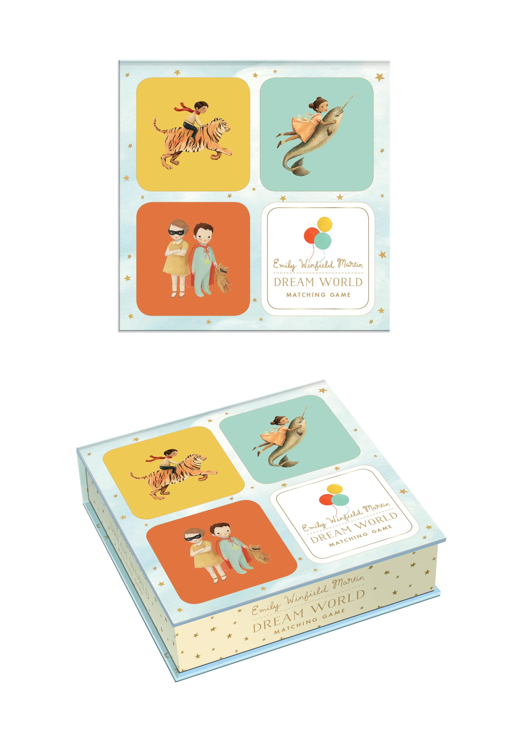 Dream World Matching Game: A Memory Game With 20 Matching Pairs for Children