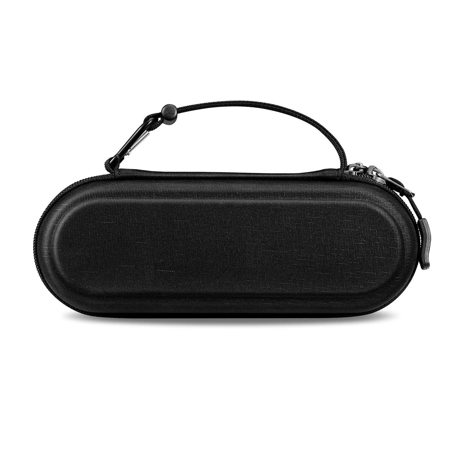 Hard Shell Travel Case for Oral-B/Oral-B Pro Smartseries/Philips Sonicare Protective Clean Electric Toothbrush, Protective Shockproof Storage Carrying Case with Carabiner and Handle, Black