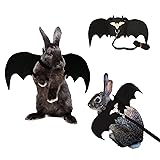 Vehomy Halloween Harness Leash Costume Rabbit Bat