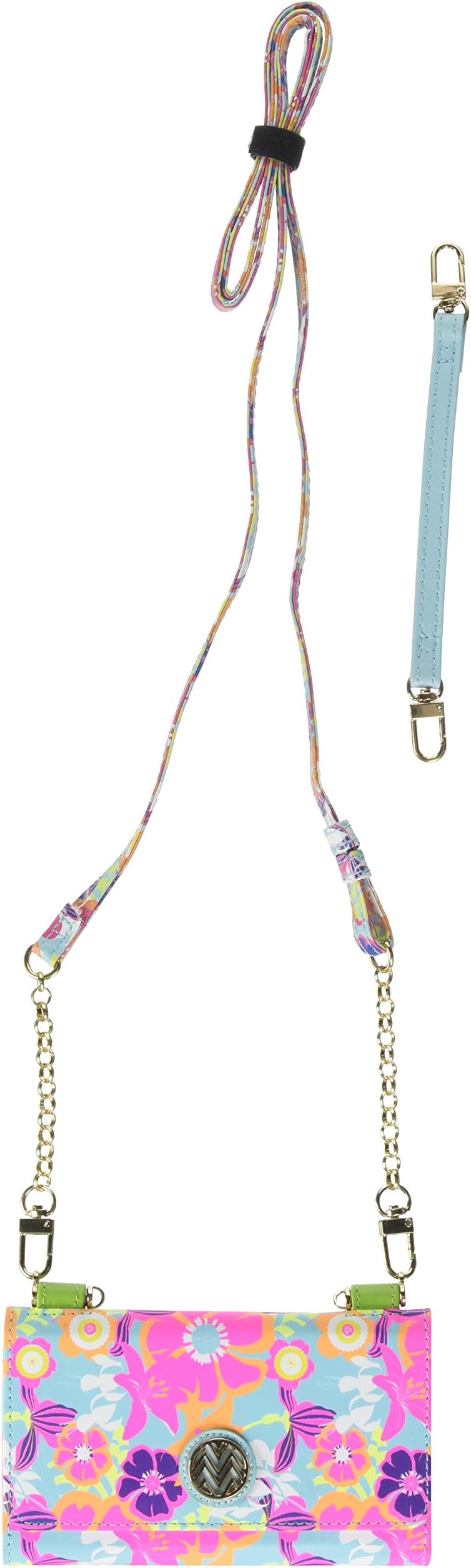 Macbeth Collection Mini Bag Cross Body Magnetic Wallet Case for iPhone 6/6S (4.7") - Valentina Lagoon