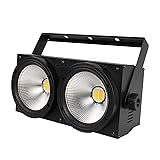 SHEHDS Blinder Lights 200W COB 2 Eyes Stage Wash