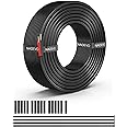 NAOEVO 16 Gauge Wire 2 Conductor Electrical Wire, 16 AWG Stranded PVC Cord, 12V Low Voltage/Tinned Copper/Flexible Cable for 
