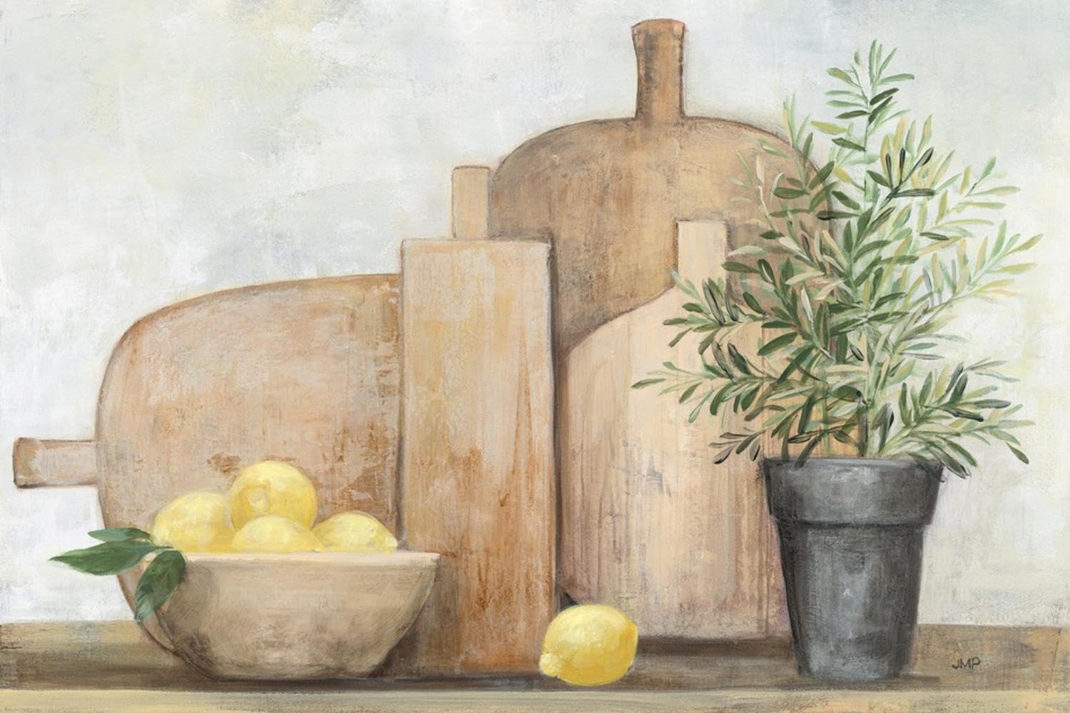 Photo 1 of ART.COM Wall Art Print Rustic Kitchen by Julia Purinton, 18" x 12"