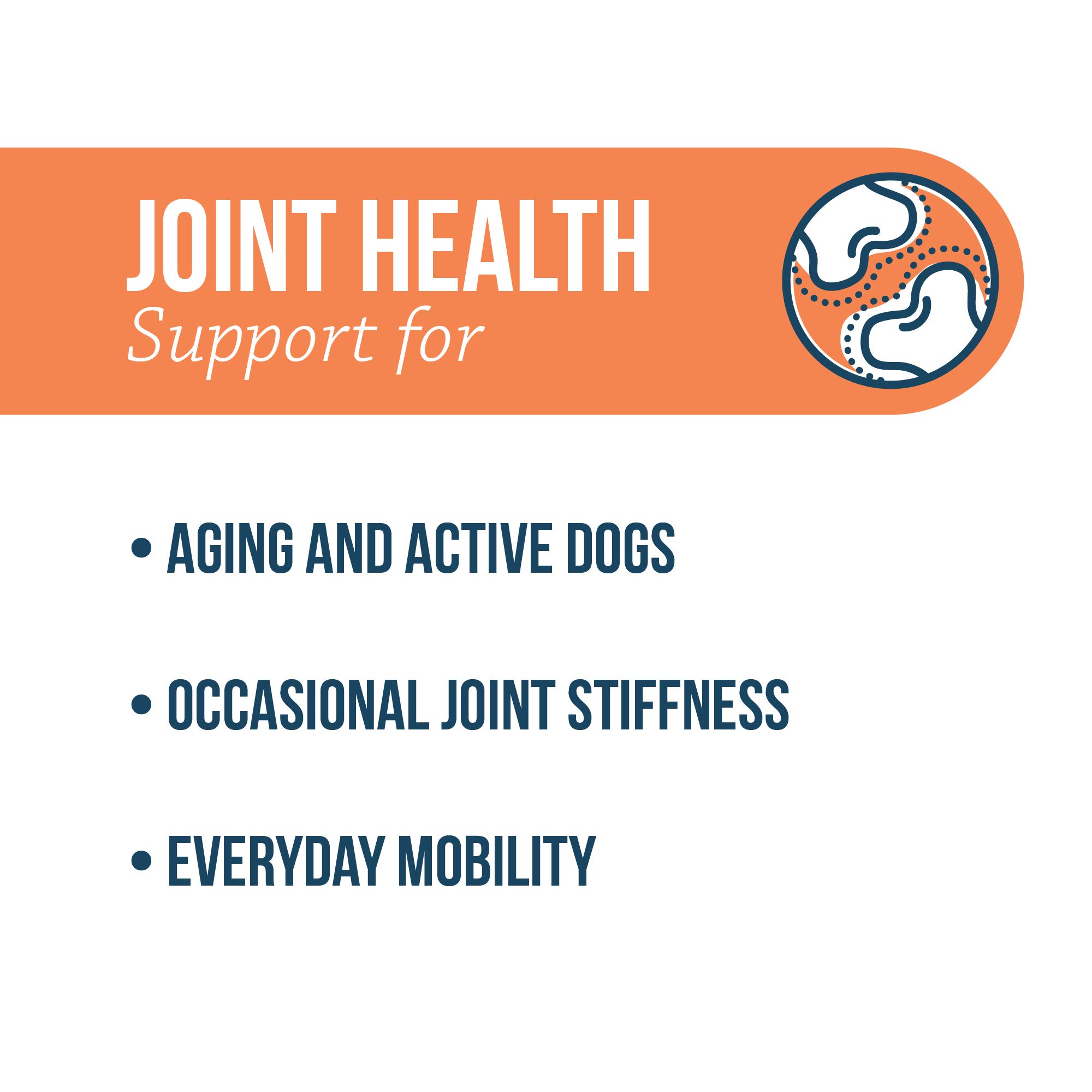 Synovi G4 Dog Joint Supplement Chews, 120-Count, for Dogs of All Ages, Sizes and Breeds