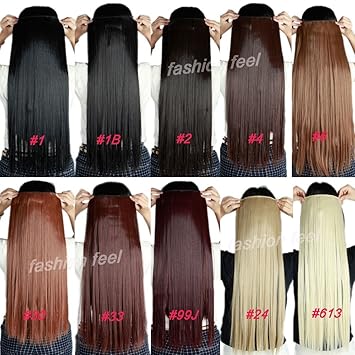 Buy Generic Women Hair Extensions Natural Straight 68cm Long High