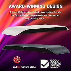 BlueAnt Soundblade Under Monitor Soundbar, Powerful