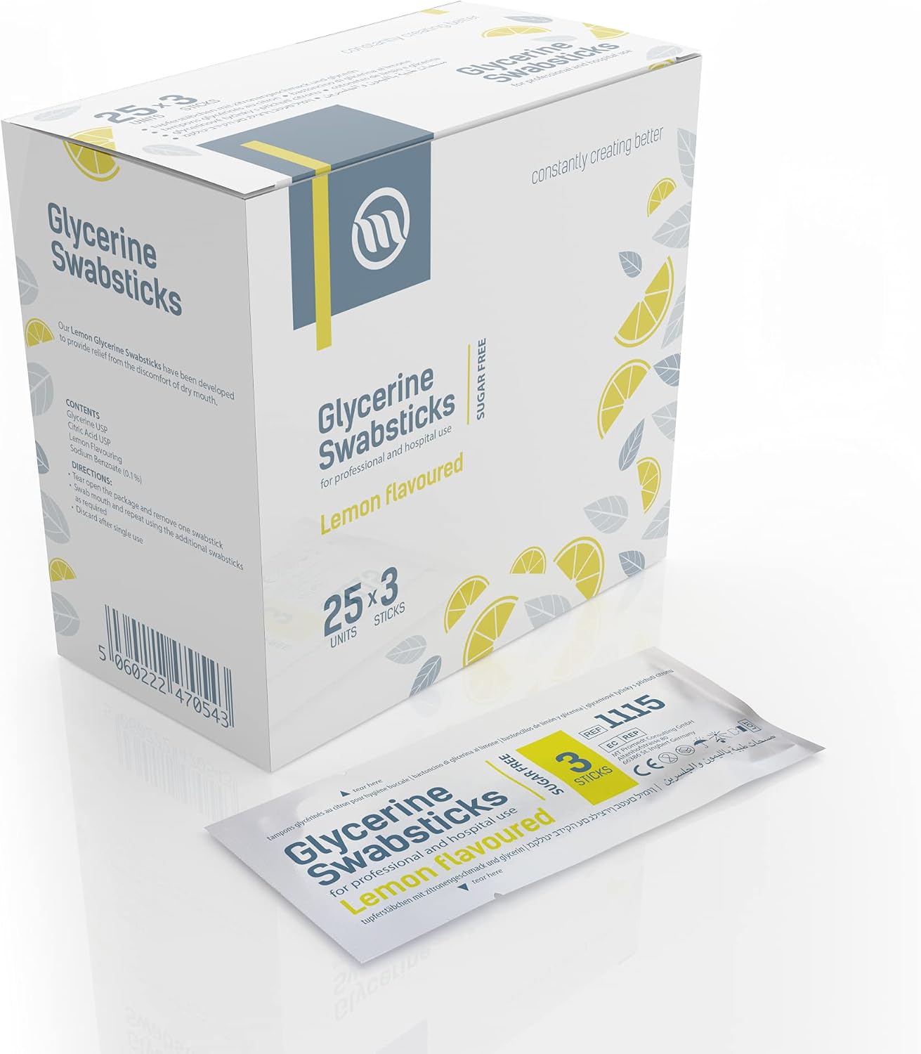 Optimum Medical Glycerin Swabsticks (x75)
