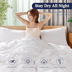 Shilucheng 100% Linen Queen Duvet Cover Set, Luxury