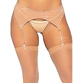 Leg Avenue Women's Rainbow Pride Festival Thigh Highs Socks