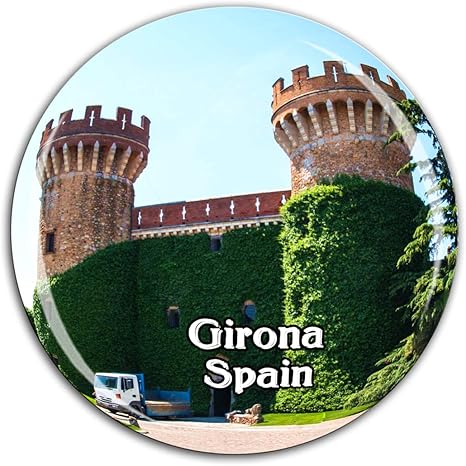 Amazon Co Jp Peraladaジローナスペイン冷蔵庫用マグネット3dクリスタルガラス観光都市旅行お土産コレクションギフト強い冷蔵庫ステッカー ホーム キッチン