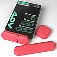 ADV Tennis Dampener with Custom Feel - 3 Pack - Racket Shock Absorber to Reduce Vibration, Relieve Symptoms of Injury and Stay on The Racket - Engineered Poly-Silicone Tennis Racket Dampener