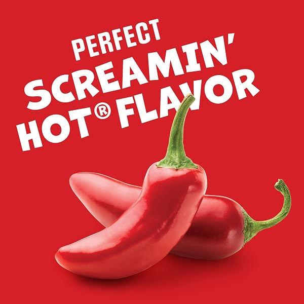 SENSIBLE PORTIONS GARDEN VEGGIE STRAWS, SCREAMIN’ HOT, 6 OZ