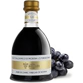 Acetaia Bellei Gold Label Aged Balsamic Vinegar of Modena - 8.45 fl oz | IGP certified. Aged 12 years. Extra thick 1.33 density. Finishing vinegar. For steak, cheese &amp; desserts. Made in Italy.