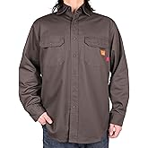 Titicaca FR Shirt Flame Resistant Work Shirt Men's Cotton 7.5oz Welding Shirt