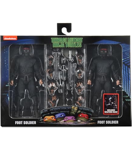 Amazon.com: NECA TMNT 2 Pack Leonardo & Donatello Collectible