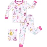 babee Reshinee Bamboo Viscose Toddler Girls Kids Pajamas Unicorn Mermaid Pjs Long Sleeve Snug fit 12M-8Y 2pcs Soft Jammies