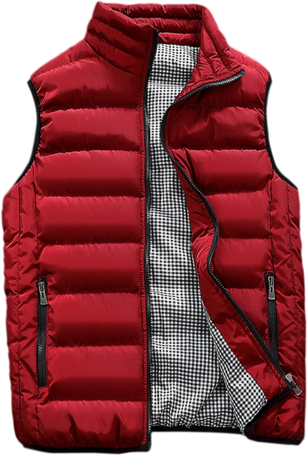 Men's Outdoor Casual Classic Quilted Vest Amazon.co.uk Clothing