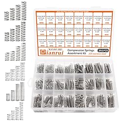 Dianrui 392PCS Compression Springs Assortment Kit