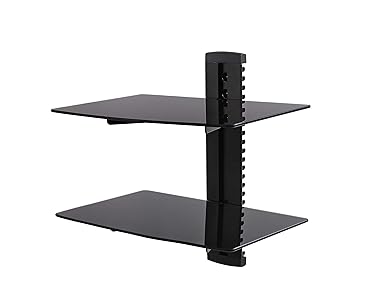 ABO Gear Schwebende Regale zur Wandmontage, mit verstärktem gehärtetem