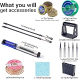 Preciva 927II Soldering Station Kit 60W 2 Helping Hands 5 Tips LCD view 8