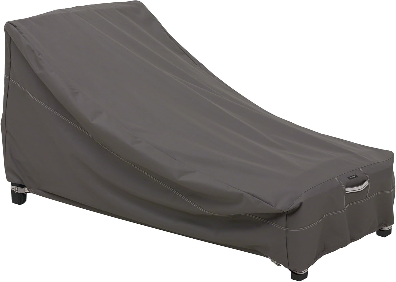 Classic Accessories 55-163-045101-EC Ravenna Water-Resistant 78 Inch Patio Day Chaise Lounge Cover, Taupe, Large Day Chaise Lounge : Patio Chaise Lounge Covers : Garden & Outdoor