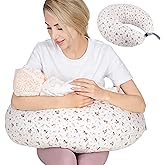 Chilling Home Nursing Pillow for Breastfeeding,Multifunctional Adjustable Breast Feeding Pillow,Bottle Feeding More Support for Mom, Breastfeeding Essentials for Newborn,Removable Cover