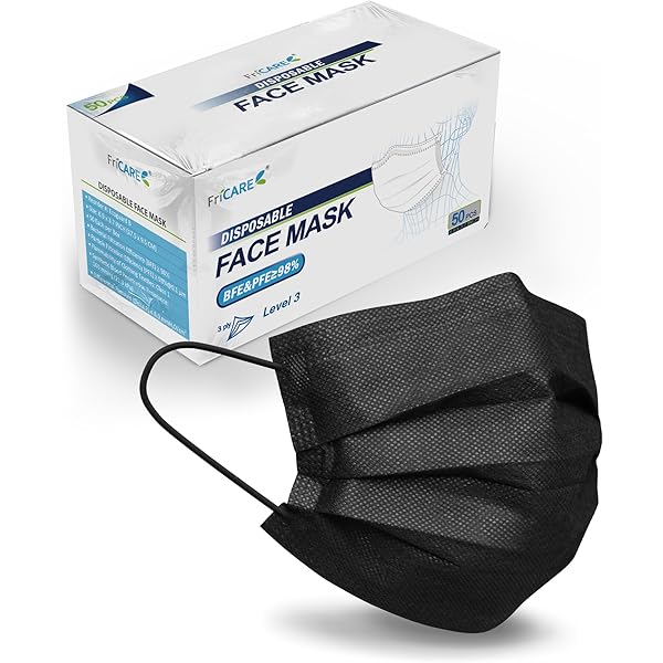 Amazon.com: Ever Ready First Aid 3-ply Disposable face Masks, Ear