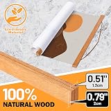 Benjia A3 Magnetic Poster Frame Teak Wood Hanger Kit 2 Pack 30cm view 3