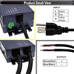 NISICO 12V LED Power Supply 500W Low Voltage