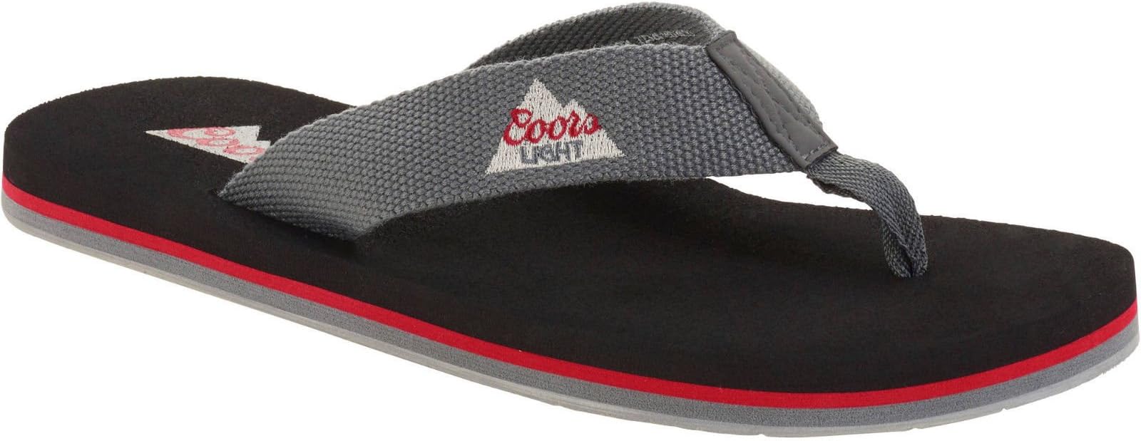 Coors Light Beer Thong Sandals (L 11/12)