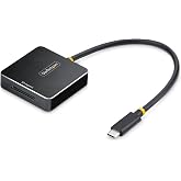 StarTech USB-C SD Express Card Reader 10Gbps (1B-USB-C-SDE-Adapter) | SD Express 7.1, Portable aluminum, USB Powered, 22cm attached cable, Write-protect switch, USB 3.0/2.0 back-compatible